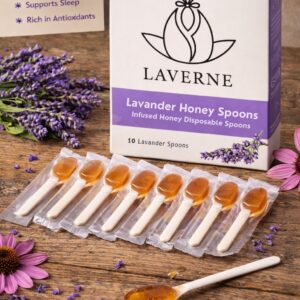 Lavander Honey Spoon