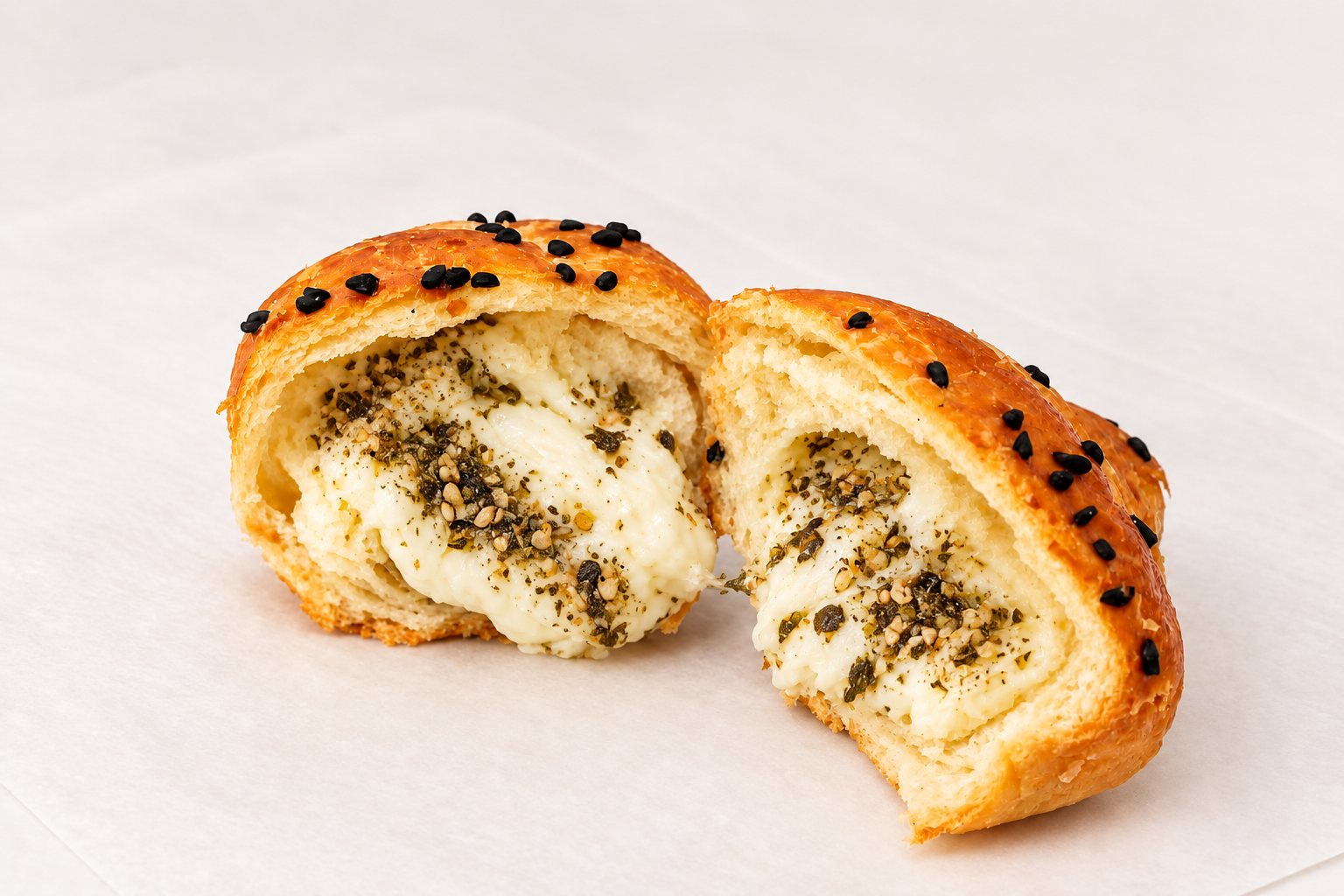 Mini White Cheese & Za’atar Pastry